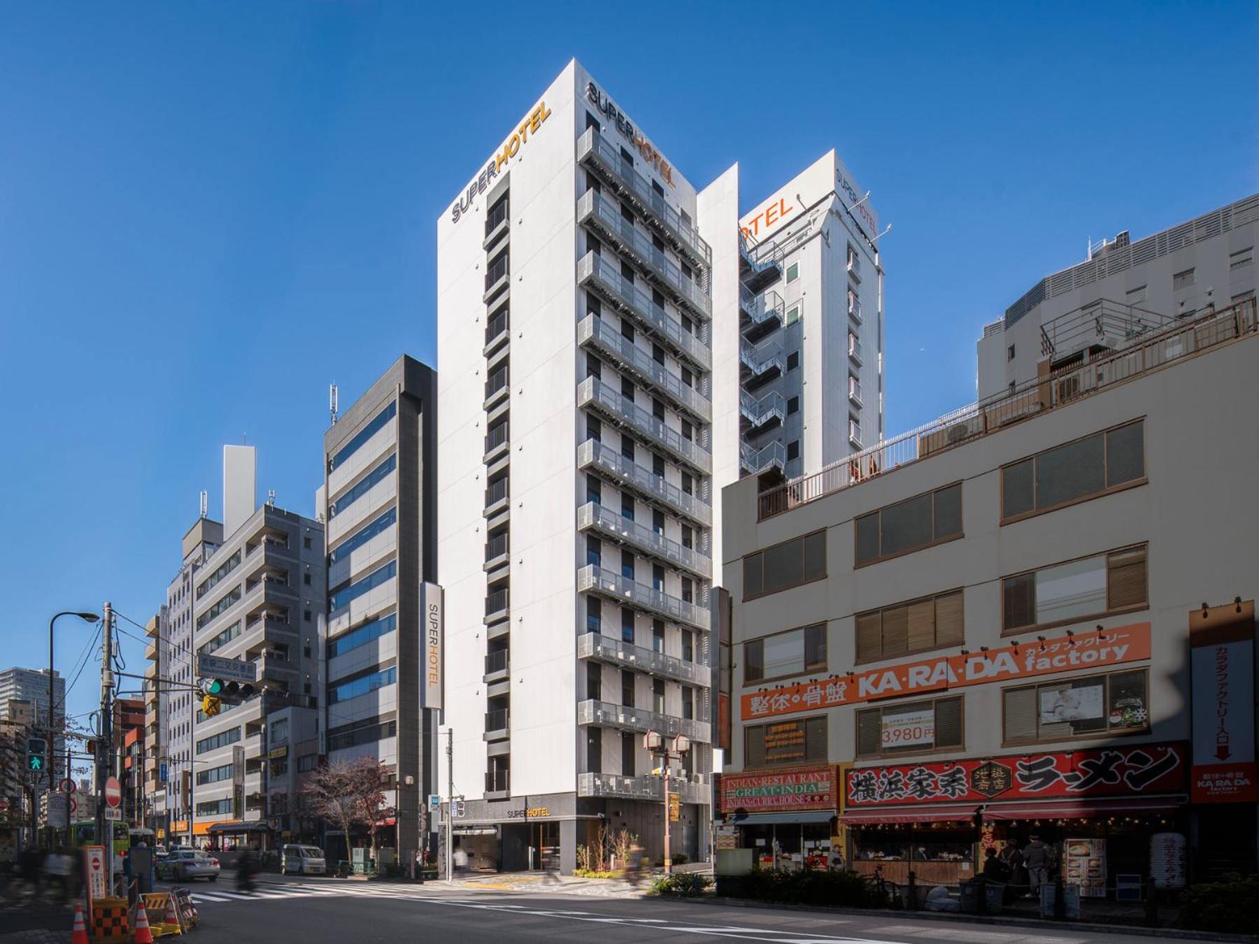 טוקיו Super Hotel Ikebukuro West Natural Hot Spring מראה חיצוני תמונה